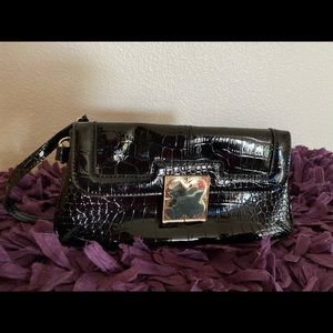 LizClaiborne black clutch
